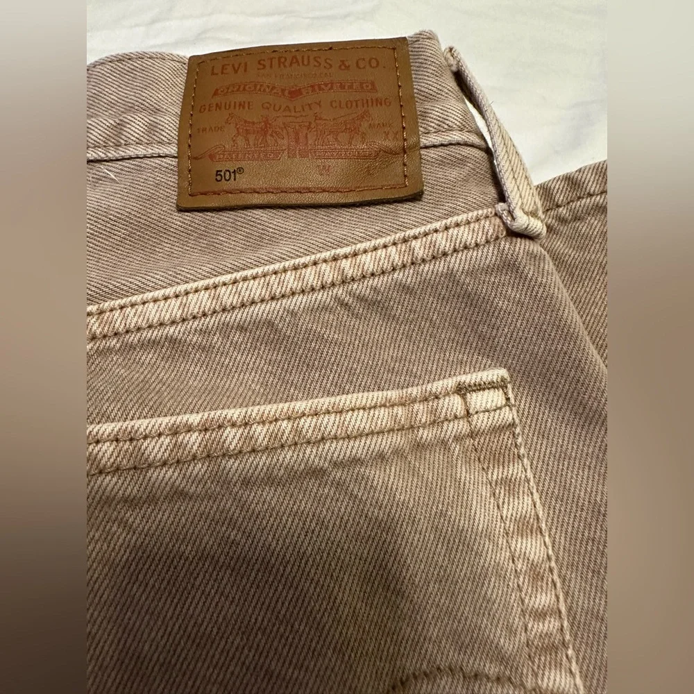 Women’s Levi 501 Brown/Tan Jeans Size 25 🤎 - Picture 12 of 13